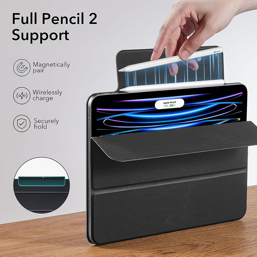 Futrola za Apple iPad Pro 11 (2022) / Pro 11 (2021) / Pro 11 (2020) / Pro 11 (2018), ESR, Rebound, Crna