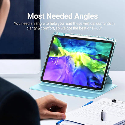 Futrola za Apple iPad Pro 11 (2024), Techsuit, Crystal Vision, Plava