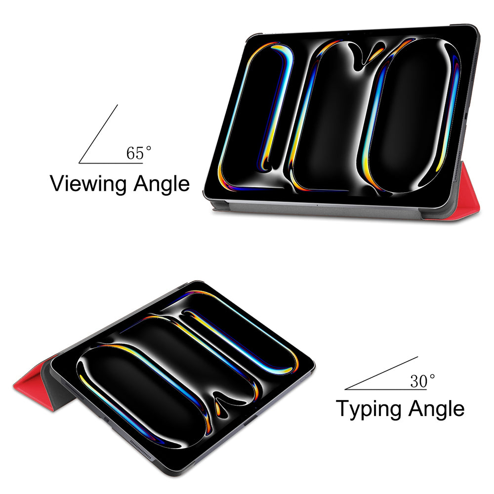 Futrola za Apple iPad Pro 11 (2024), Techsuit, FoldPro, Crvena