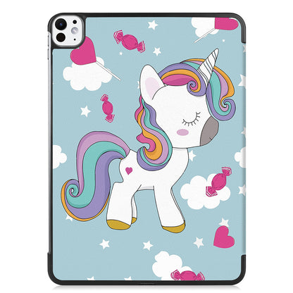 Futrola za Apple iPad Pro 11 (2024), Techsuit, FoldPro Unicorn, Višebojna