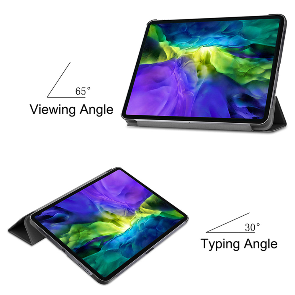 Futrola za Apple iPad Pro 12.9 (2022) / Pro 12.9 (2021) / Pro 12.9 (2020) / Pro 12.9 (2018), Techsuit, FoldPro, Crna