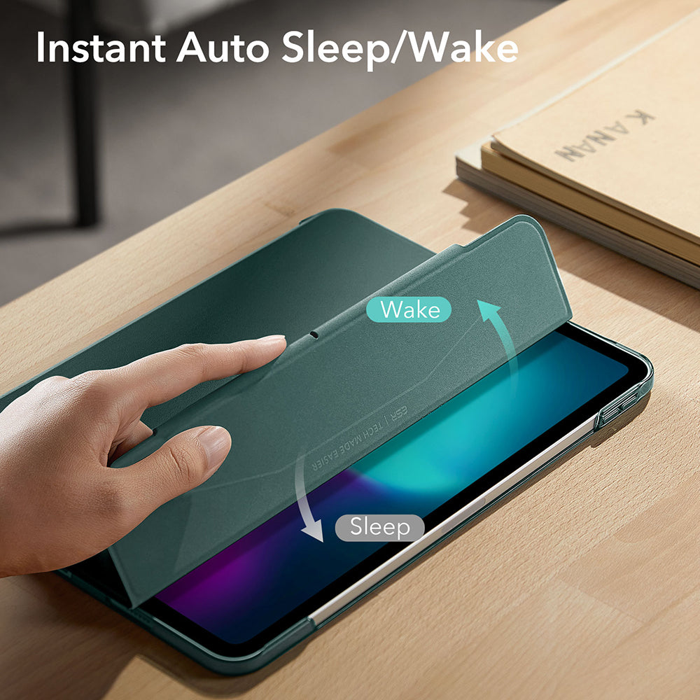 Futrola za Apple iPad Pro 13 (2024), ESR, Ascend Trifold, Zelena Satenasta