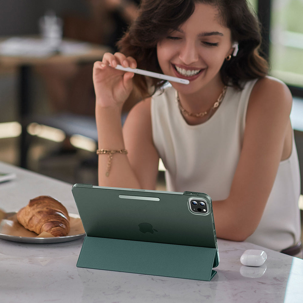 Futrola za Apple iPad Pro 13 (2024), ESR, Ascend Trifold, Zelena Satenasta