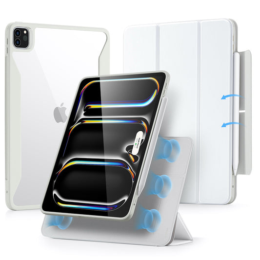 Futrola za Apple iPad Pro 13 (2024), ESR, Rebound Hybrid, Bela