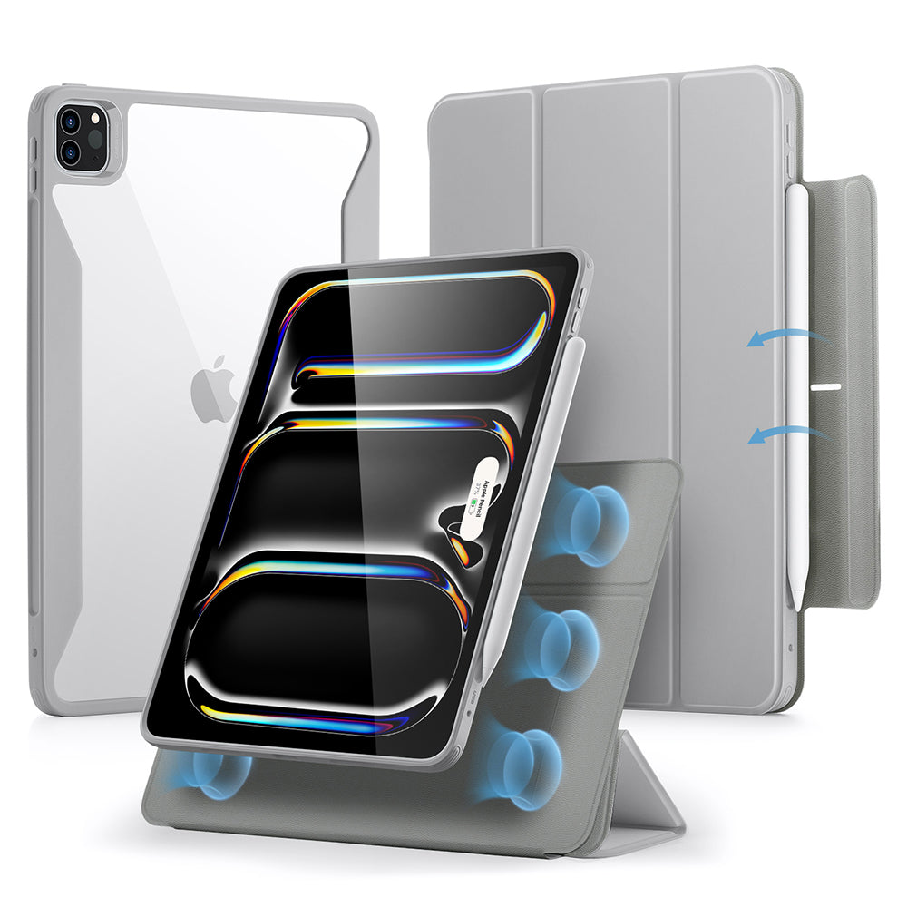 Futrola za Apple iPad Pro 13 (2024), ESR, Rebound Hybrid, Siva