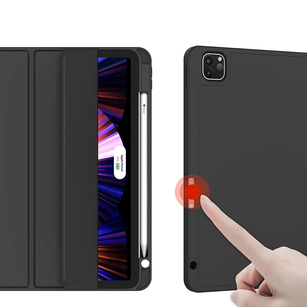 Futrola za Apple iPad Pro 13 (2024), Techsuit, Flex Trifold, Crna