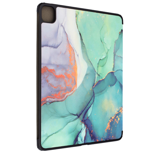 Futrola za Apple iPad Pro 13 (2024), Techsuit, FoldPro Green Time, Multicolor