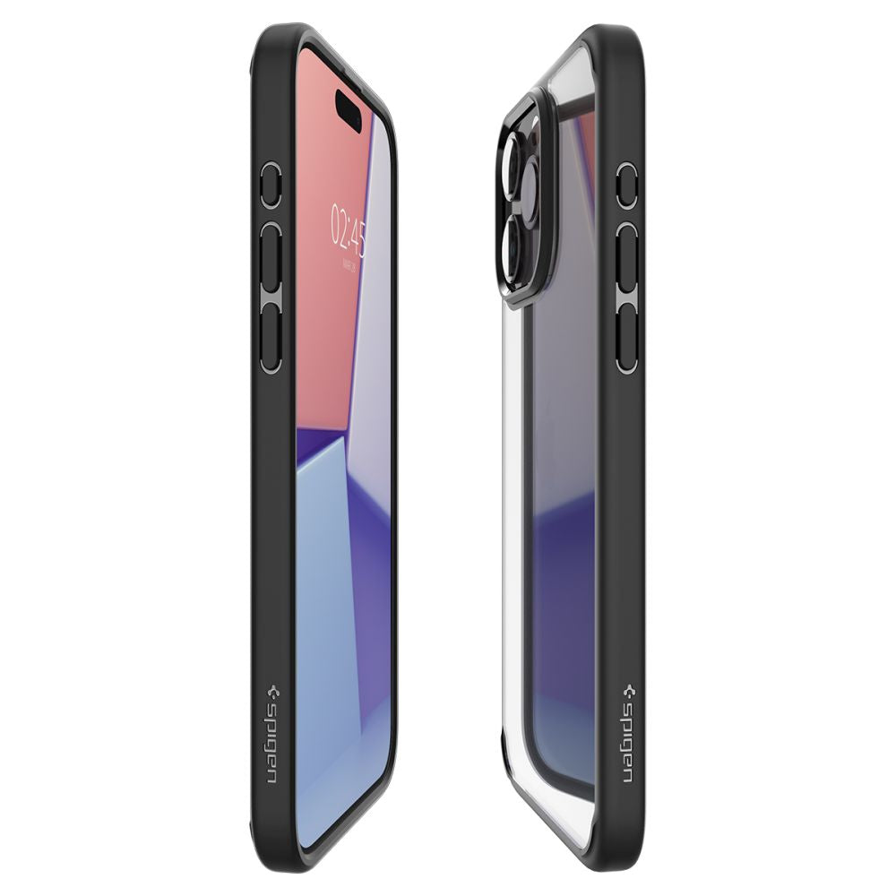Futrola za Apple iPhone 15 Pro Max, Spigen, Ultra Hybrid, Mat Crna ACS06570