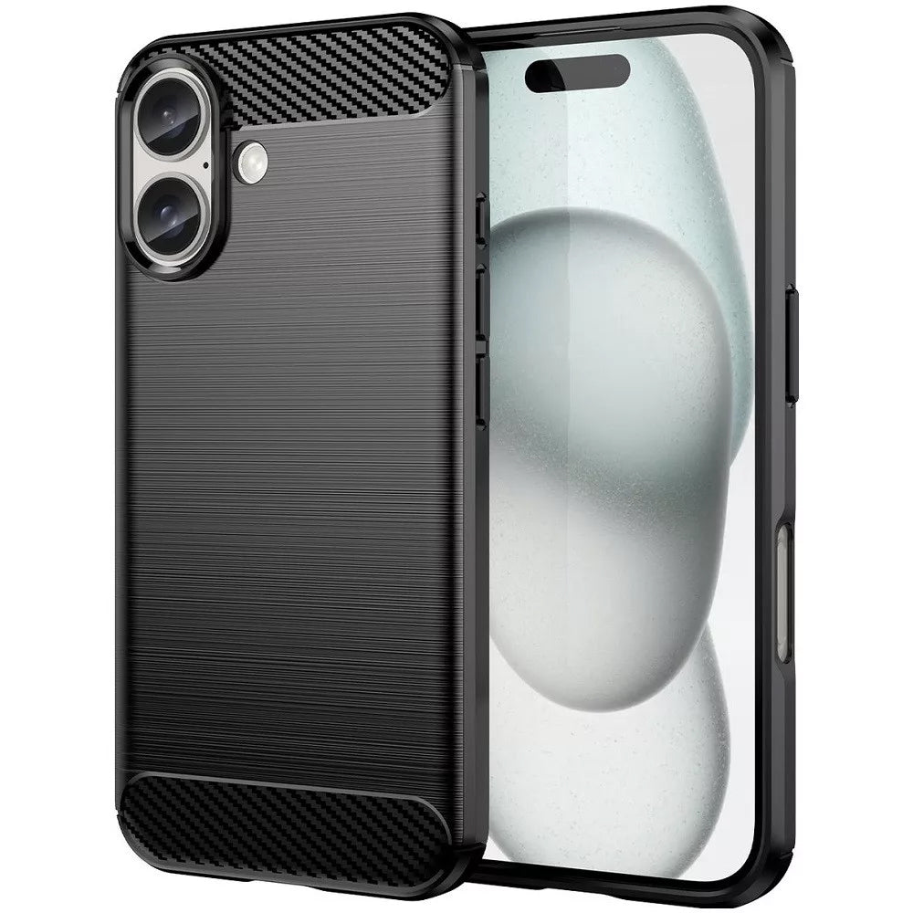 Futrola za Apple iPhone 16 Plus, OEM, Karbon, Crna