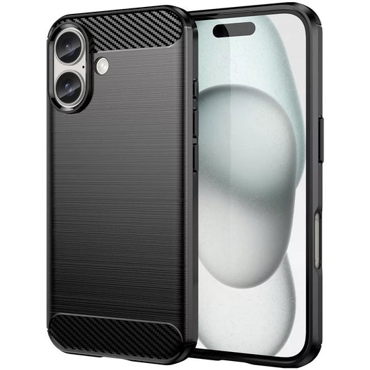 Futrola za Apple iPhone 16 Plus, OEM, Karbon, Crna
