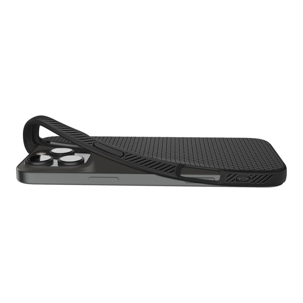 Case for Apple iPhone 16 Pro Max, Spigen, Liquid Air Matte, Black ACS07988 