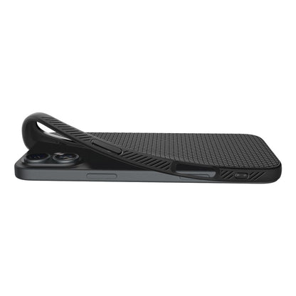 Case for Apple iPhone 16, Spigen, Liquid Air Matte, Black ACS08194 
