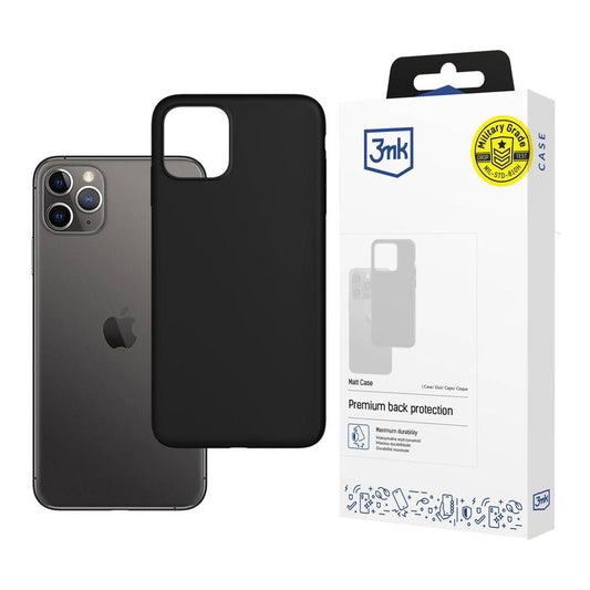 Futrola za Apple iPhone 11 Pro Max, 3MK, Mat, Crna