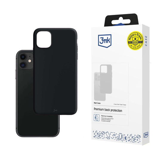 Futrola za Apple iPhone 11, 3MK, Crna Mat