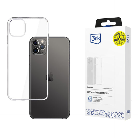 Futrola za Apple iPhone 11 Pro Max, 3MK, Clear, Prozirna