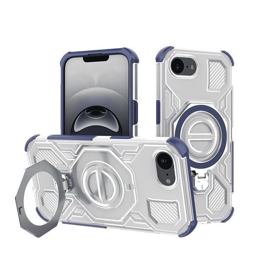 Futrola za Apple iPhone 17e / 16e, Techsuit, Carbon Shield Pro, Plava