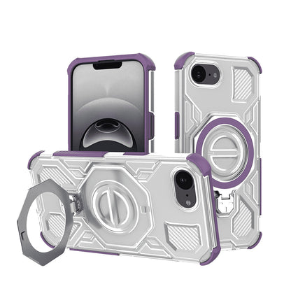 Futrola za Apple iPhone 17e / 16e, Techsuit, Carbon Shield Pro, Ljubičasta