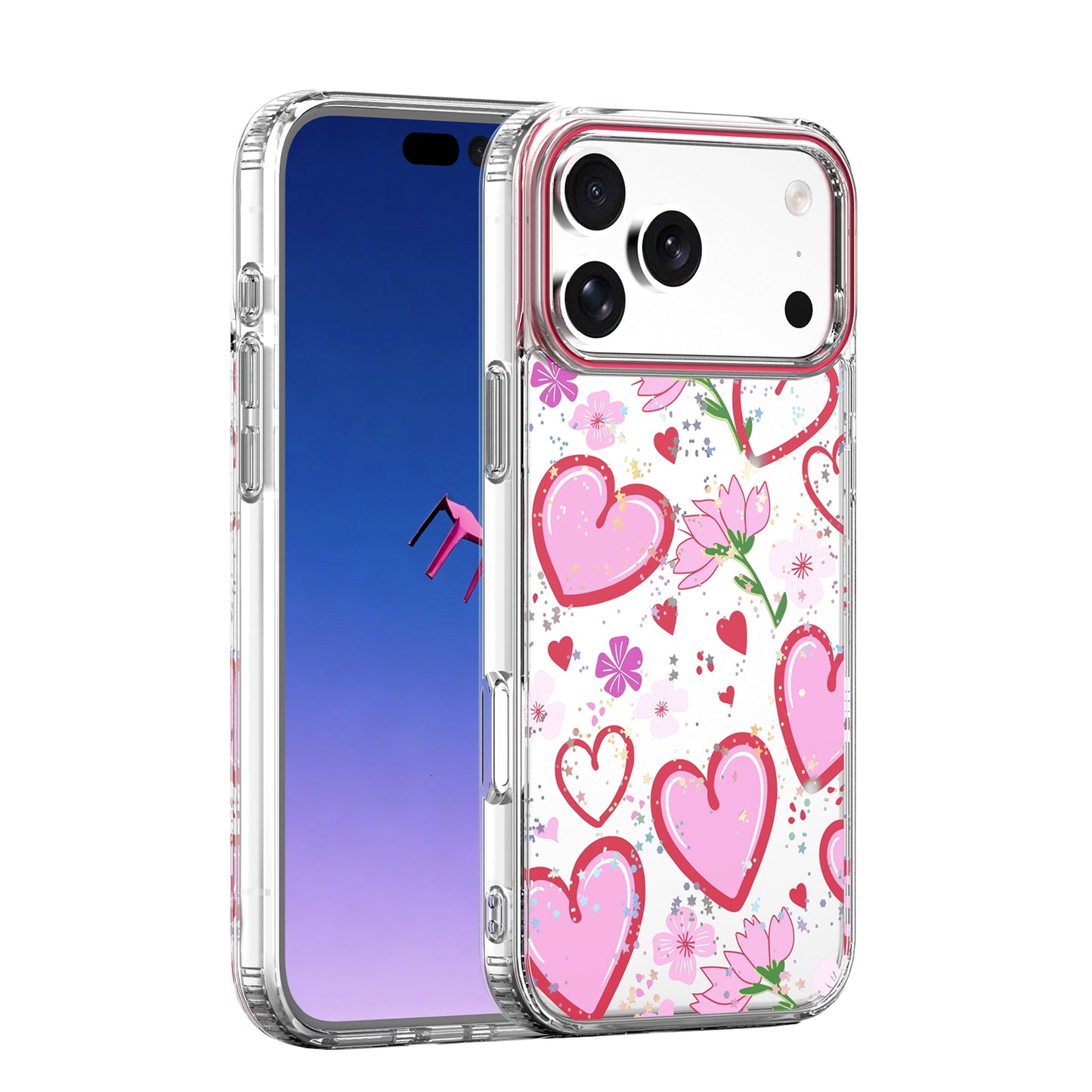 Futrola za Apple iPhone 15 Pro, OEM, Ultra Trendy Love 1, Multicolor