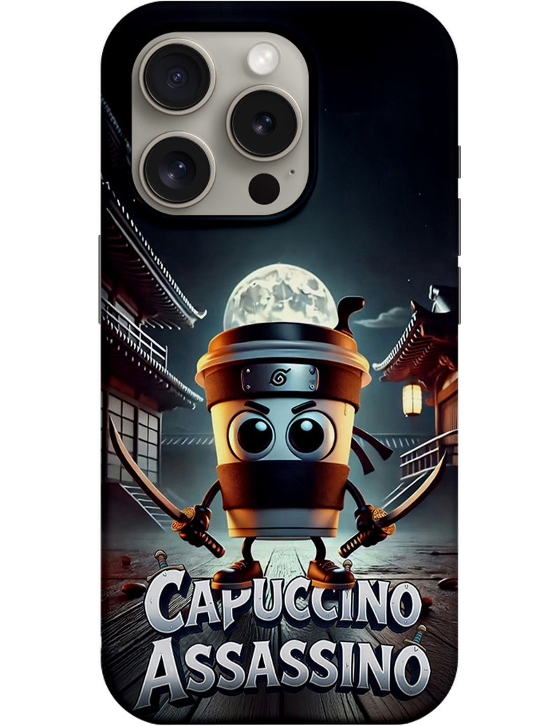 Futrola za Apple iPhone 14 Pro, Perfect Case, Italian Brainrot Capuccino Assassino, Multicolor