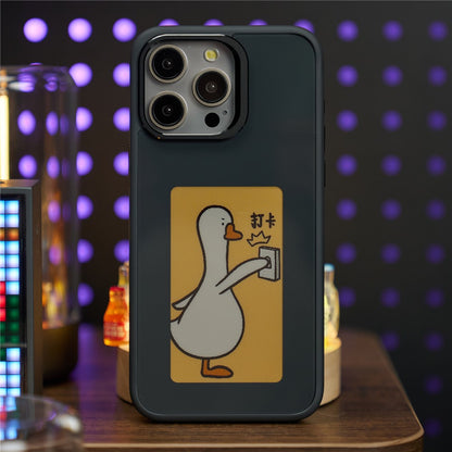 Futrola za Apple iPhone 15 Pro Max, OEM, Prilagođeni E-Ink ekran, Crna