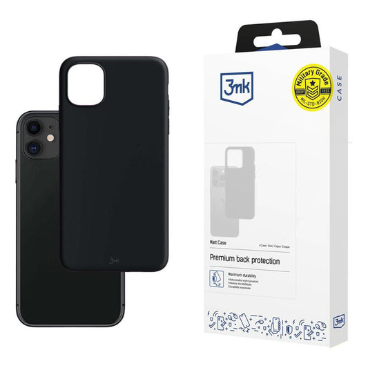 Futrola za Apple iPhone 11, 3MK, Crna Mat