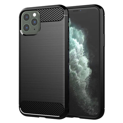 Futrola za Apple iPhone 11 Pro Max, Techsuit, Karbon, Crna