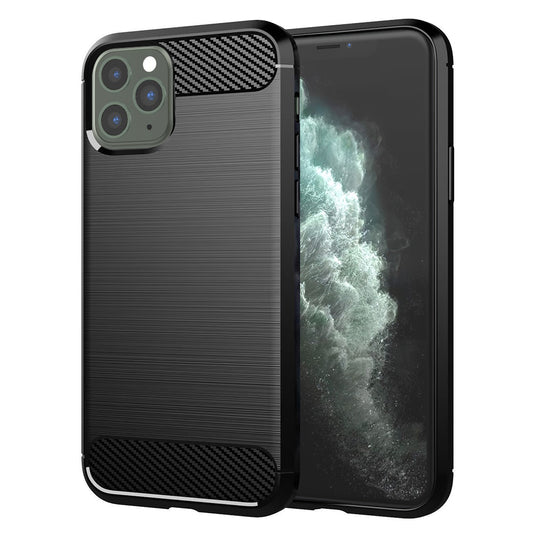 Futrola za Apple iPhone 11 Pro Max, Techsuit, Karbon, Crna