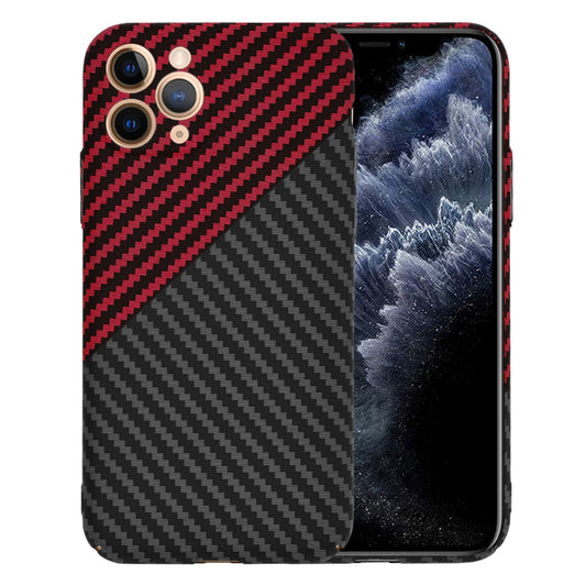 Futrola za Apple iPhone 11 Pro, Techsuit, Carbonite FiberShell, Crno Crvena