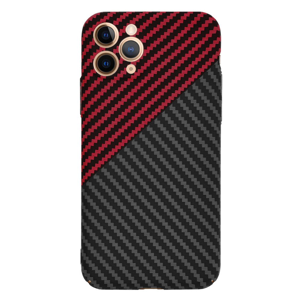Futrola za Apple iPhone 11 Pro, Techsuit, Carbonite FiberShell, Crno Crvena