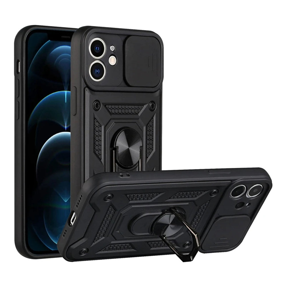 Futrola za Apple iPhone 11, Techsuit, CamShield, Crna