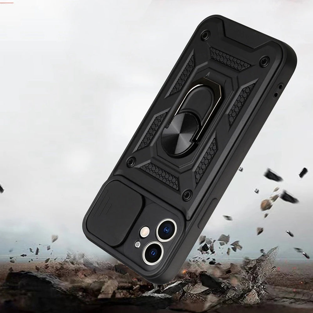 Futrola za Apple iPhone 11, Techsuit, CamShield, Crna