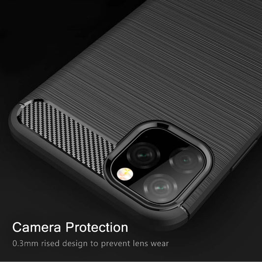 Futrola za Apple iPhone 11, Techsuit, Karbon, Crna