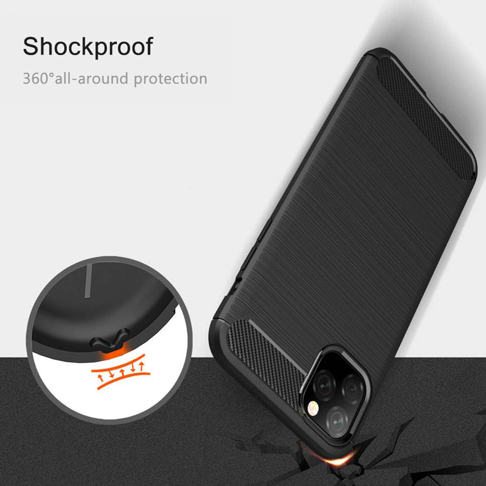 Futrola za Apple iPhone 11, Techsuit, Karbon, Crna