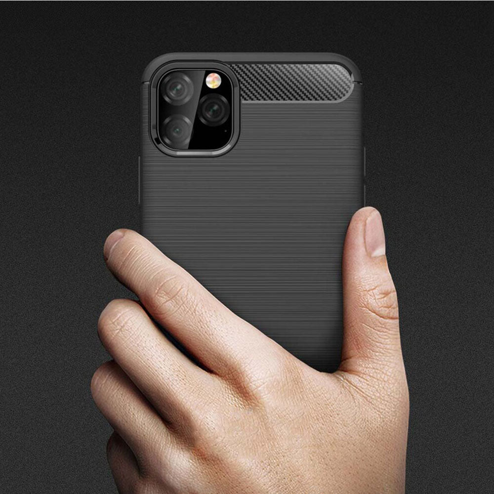 Futrola za Apple iPhone 11, Techsuit, Karbon, Crna