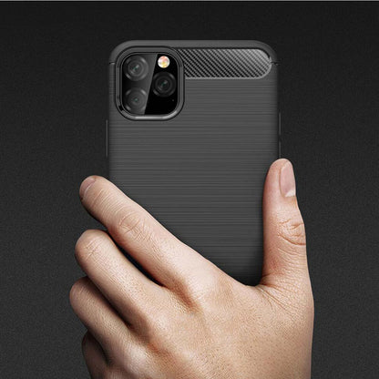 Futrola za Apple iPhone 11, Techsuit, Karbon, Crna