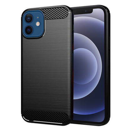 Futrola za Apple iPhone 12 / 12 Pro, Techsuit, Karbon, Crna