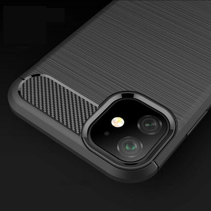 Futrola za Apple iPhone 12 / 12 Pro, Techsuit, Karbon, Crna