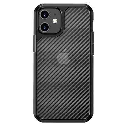 Futrola za Apple iPhone 12 / 12 Pro, Techsuit, CarbonFuse, Crna