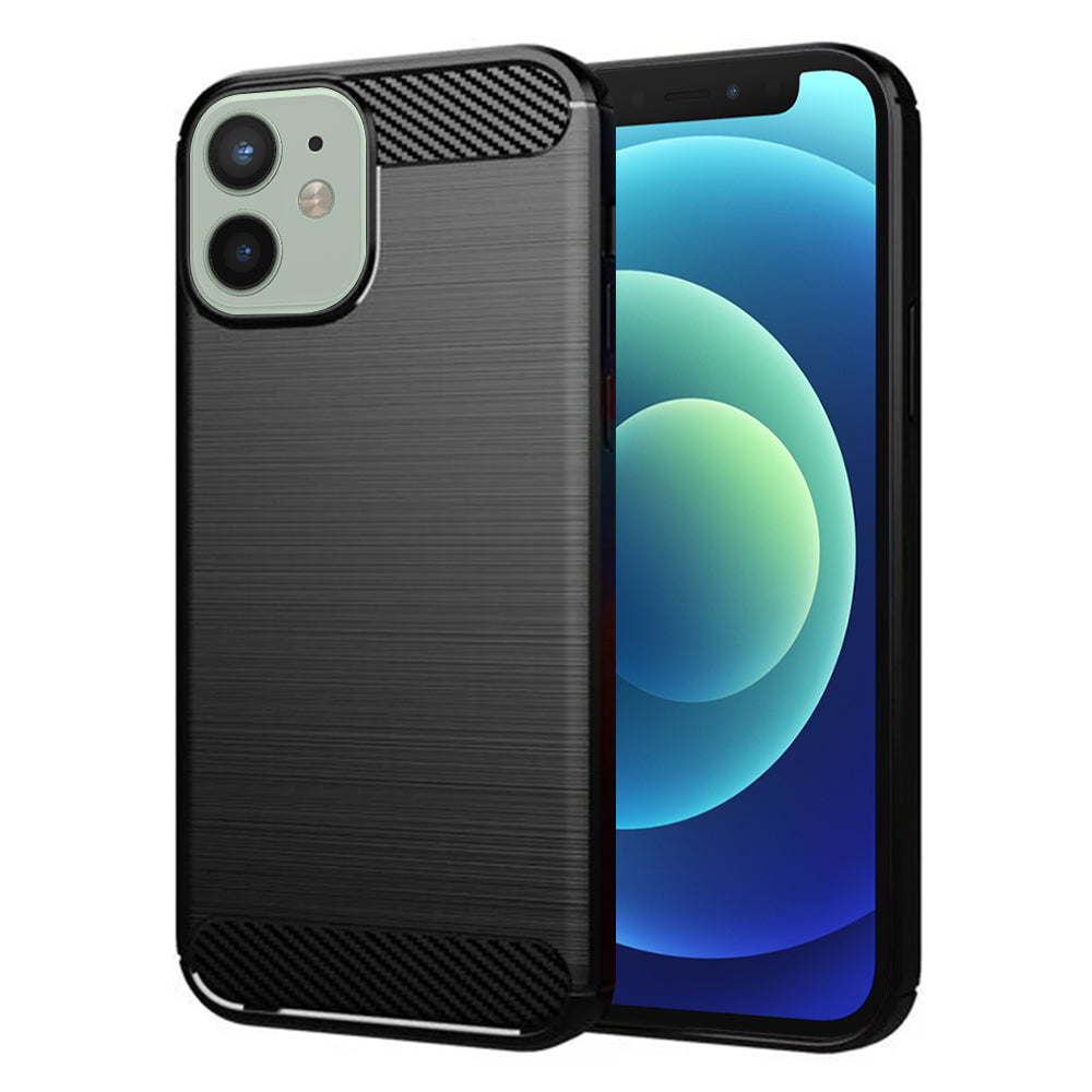 Futrola za Apple iPhone 12 mini, Techsuit, Karbon, Crna