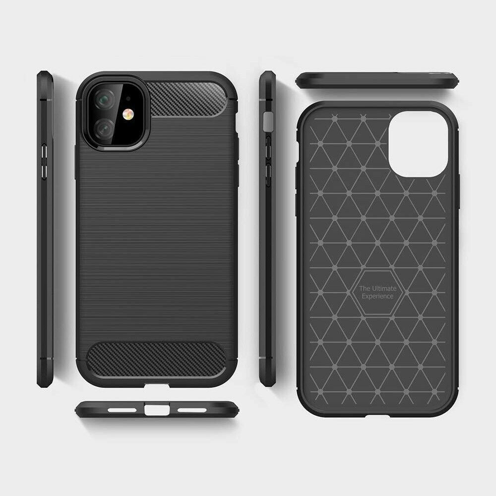 Futrola za Apple iPhone 12 mini, Techsuit, Karbon, Crna