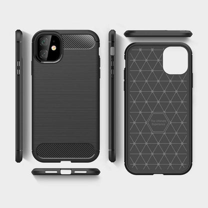 Futrola za Apple iPhone 12 mini, Techsuit, Karbon, Crna