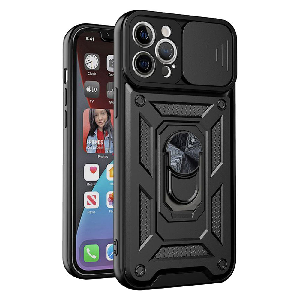 Futrola za Apple iPhone 12 Pro Max, Techsuit, CamShield, Crna