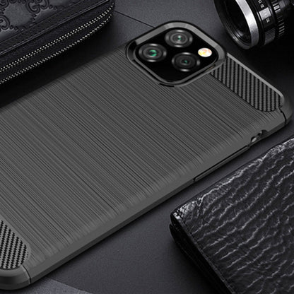 Futrola za Apple iPhone 12 Pro Max, Techsuit, Karbon, Crna