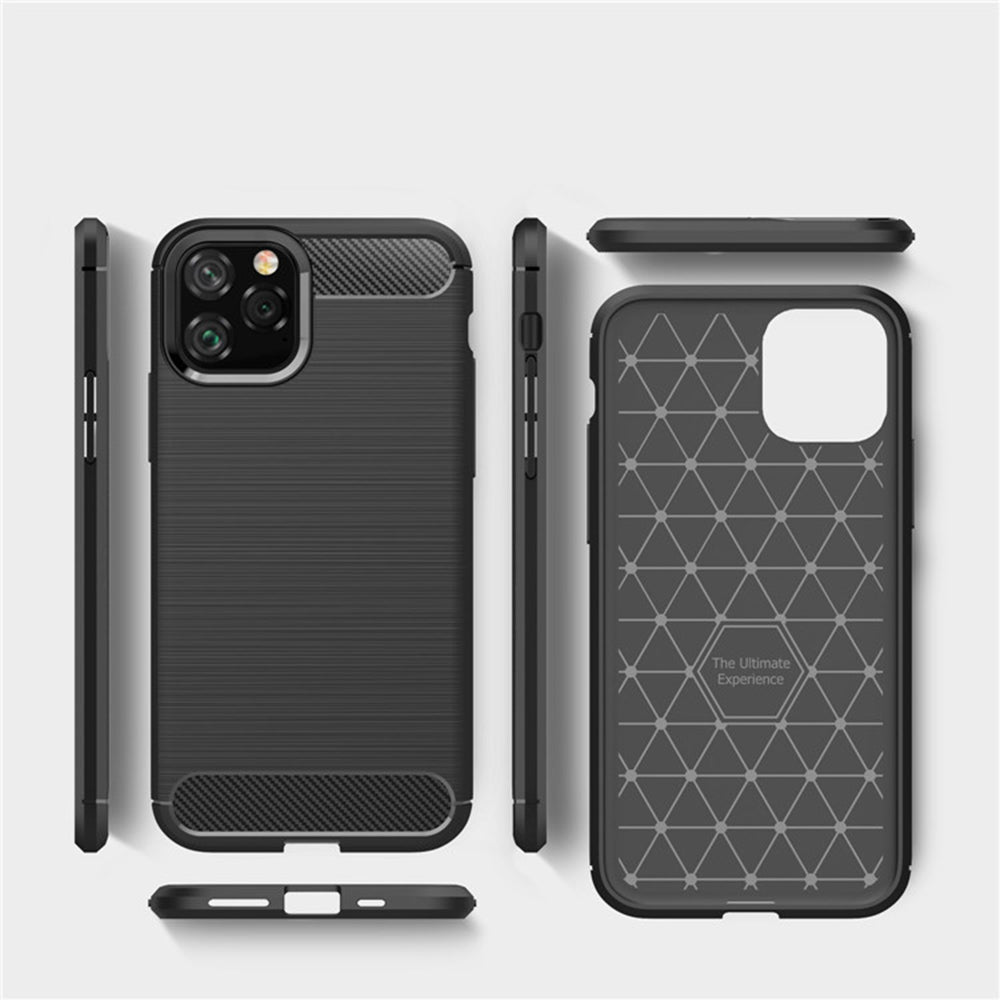 Futrola za Apple iPhone 12 Pro Max, Techsuit, Karbon, Crna