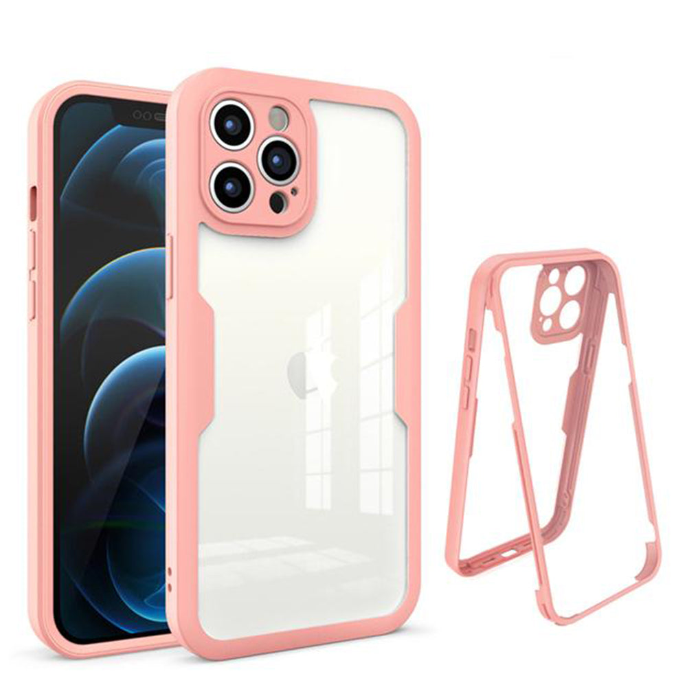 Futrola za Apple iPhone 12 Pro Max, Techsuit, ColorVerse 360, Roze