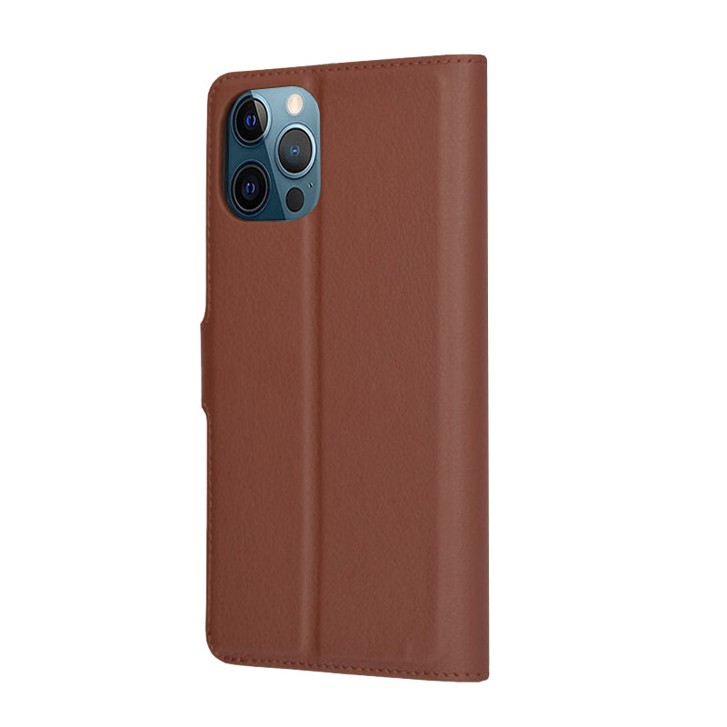 Futrola za Apple iPhone 12 Pro Max, Techsuit, Leather Folio, Braon