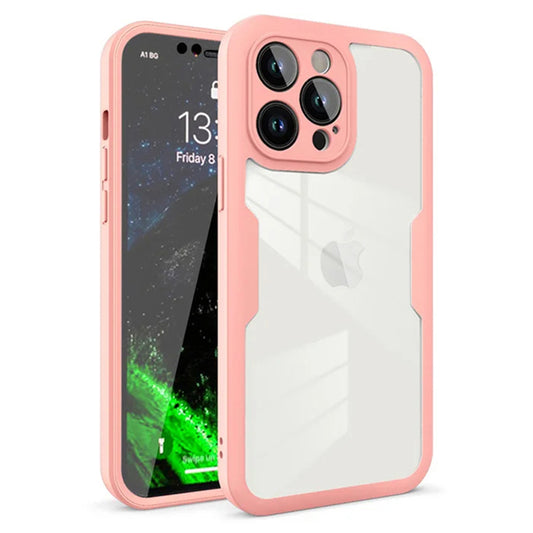 Futrola za Apple iPhone 12 Pro, Techsuit, ColorVerse 360, Roze