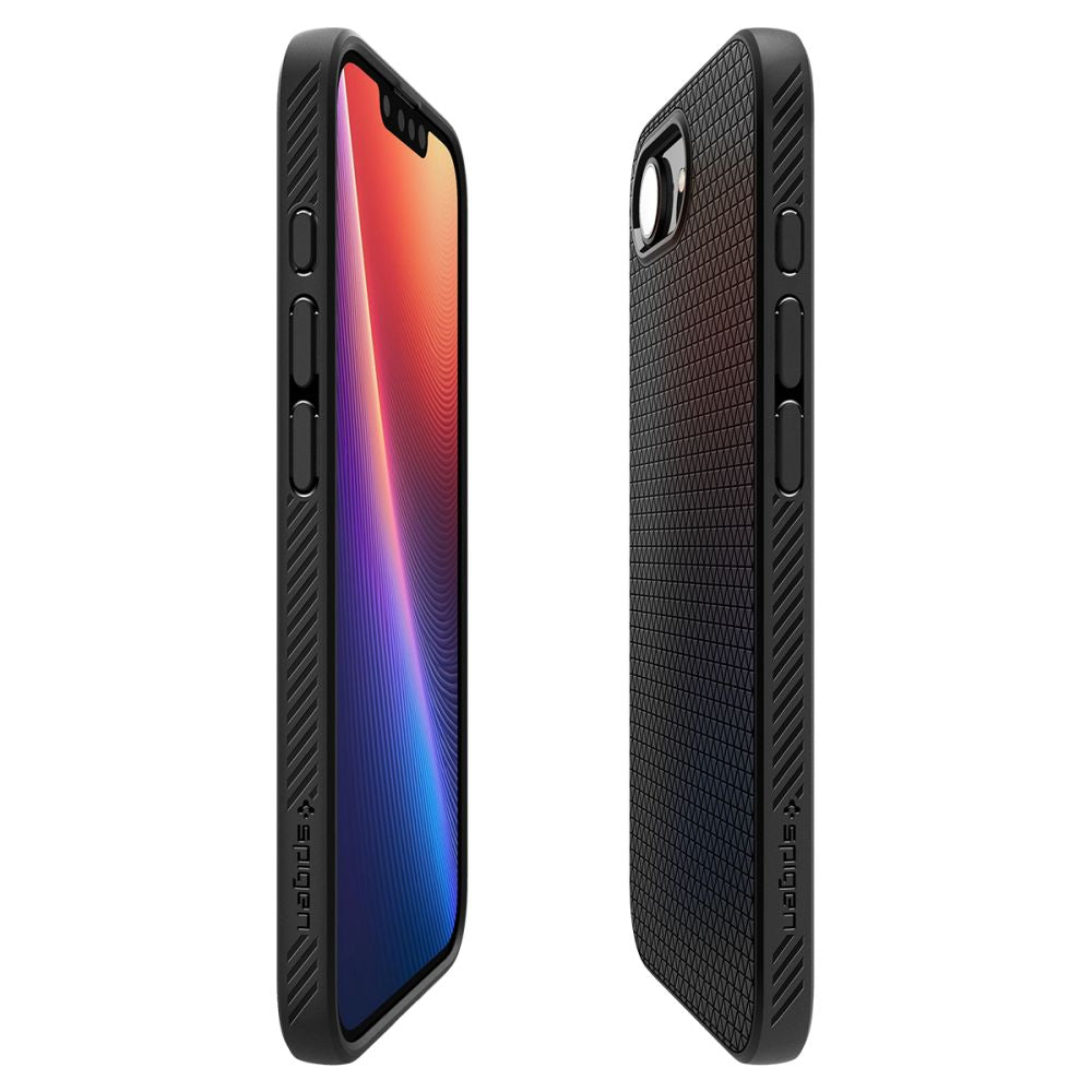 Futrola za Apple iPhone 17e / 16e, Spigen, Liquid Air, Crna ACS09161
