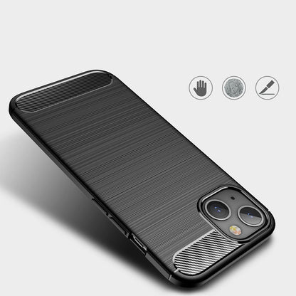 Futrola za Apple iPhone 13 mini, Techsuit, Karbon, Crna