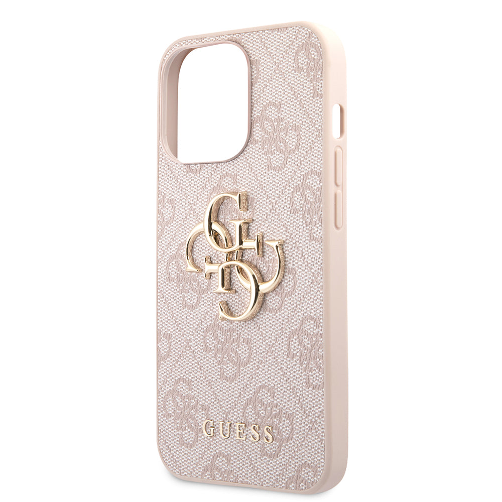 Futrola za Apple iPhone 13 Pro, Guess, 4G Metal Logo, Roze